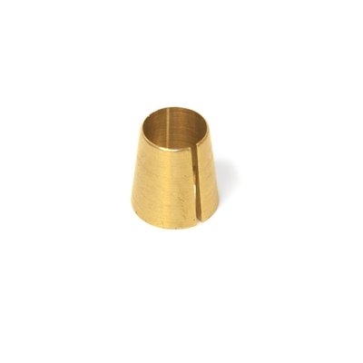 Brass split cone for the small pulley wheel