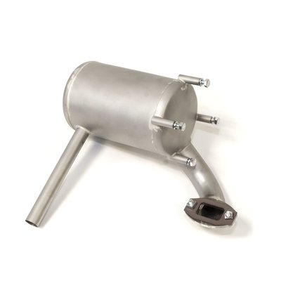 Stainless steel silencer for HydroMount.System Piper and ZG 62S/SL