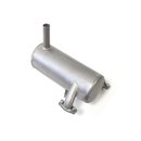Stainless steel silencer for  ZG74 and ZG80, long...