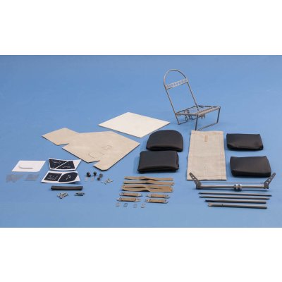 Bausatz Sitze und Steuerknüppel zur Piper L4 M1:3 von Paolo Severin