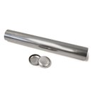 Muffler body, with endcovers, 40x0,3mm 300 mm long