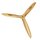 Menz S 3-blade wooden propeller 21x12"