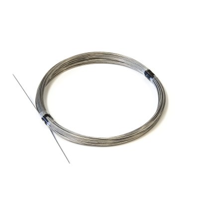 multi strand stainless steel wire 15 kp            10 m diameter 0,75 mm