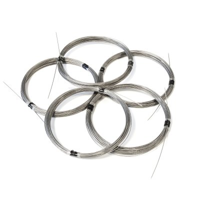 50 m multi strand stainless steel wire 15kp (5 rolls à 10 m)