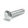 10 Hex Screws DIN 933 M5x20