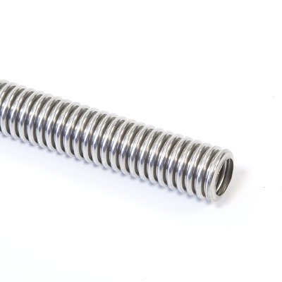Corrugated stainless steel hose D=12mm, 30 cm long