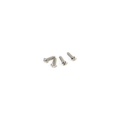 Round Head Slotted Wood Screws 2x8 mm, 100 pieces