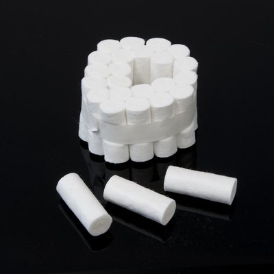 Cotton rolls 25 pcs., for the oil absorption on the Valach engines