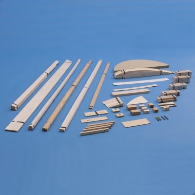 Piper 26% Wing kit for both panel, all wood parts, without fittings