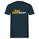Toni Clark T-Shirt mit Rückenprint Männer T-Shirt - Navy (XXL)
