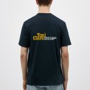 Toni Clark T-Shirt mit Rückenprint Männer T-Shirt - Navy (XXL)