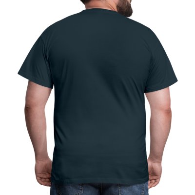 Toni Clark T-Shirt mit Brustprint Männer T-Shirt - Navy (XXL)